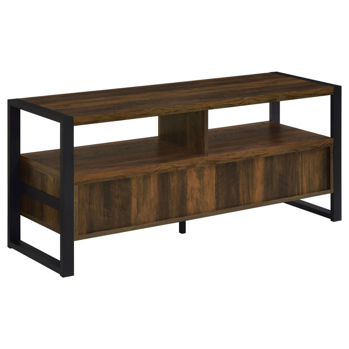 James 2-drawer Engineered Wood 48-inch TV Stand Dark Pine