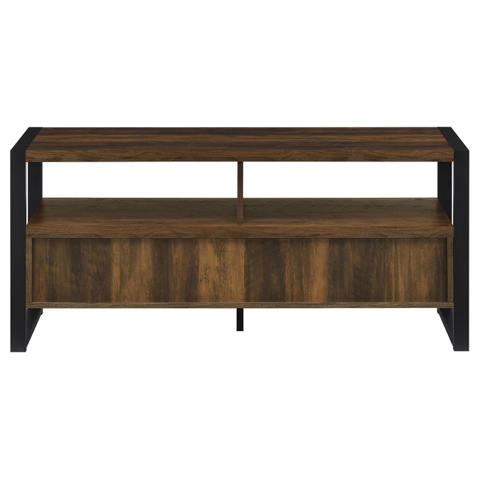 James 2-drawer Engineered Wood 48-inch TV Stand Dark Pine