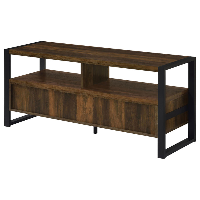 James 2-drawer Engineered Wood 48-inch TV Stand Dark Pine