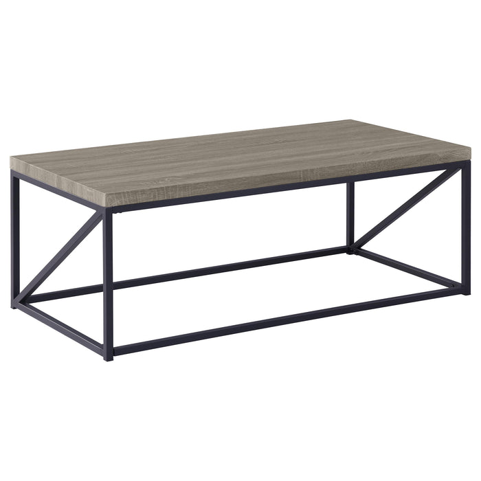 Birdie 3-piece Coffee and End Table Set Sonoma Grey