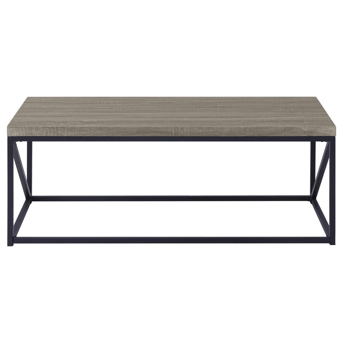 Birdie 3-piece Coffee and End Table Set Sonoma Grey