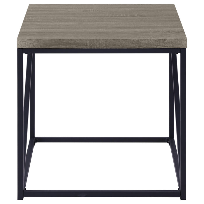 Birdie 3-piece Coffee and End Table Set Sonoma Grey