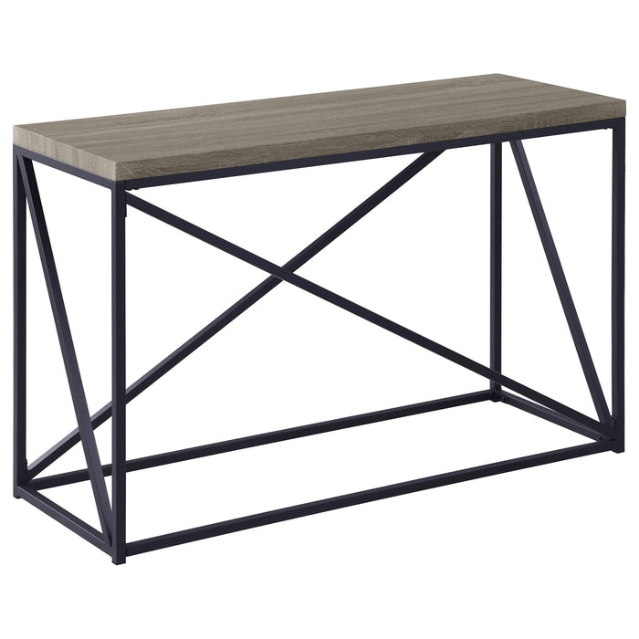 Birdie Rectangular Entryway Console Table Sonoma Grey