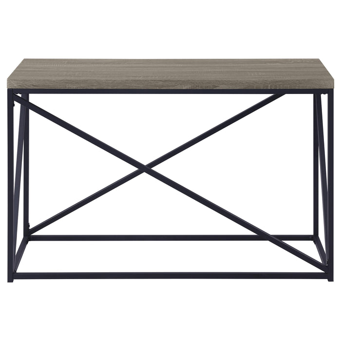Birdie Rectangular Entryway Console Table Sonoma Grey