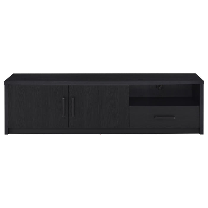 Murray 70-inch 2-door TV Stand Media Console Black