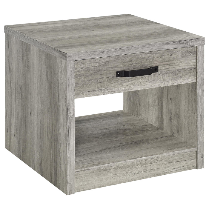 Felix 3-piece Coffee and End Table Set Grey Driftwood