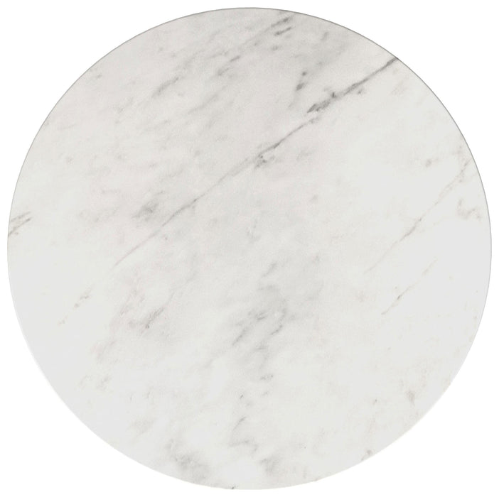 Avon 3-piece Marble Top Coffee and End Table Set White