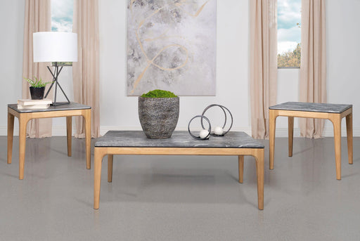 Polaris 3-piece SmartTop Coffee and End Table Set Grey