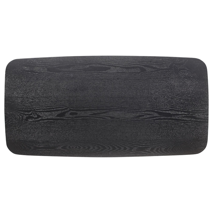 Radley 3-piece Rectangular Coffee Table Set Black