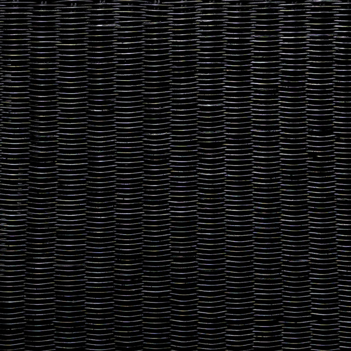 Cahya Woven Rattan Square Coffee Table Black