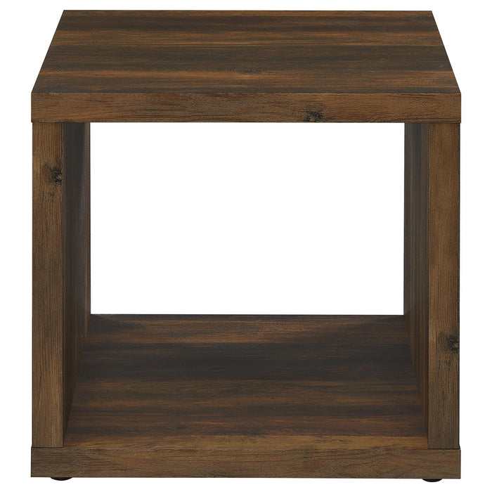 Frisco 3-piece Coffee and End Table Set Dark Pine