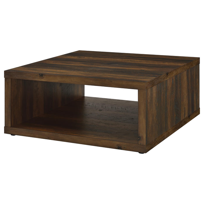 Frisco 3-piece Coffee and End Table Set Dark Pine