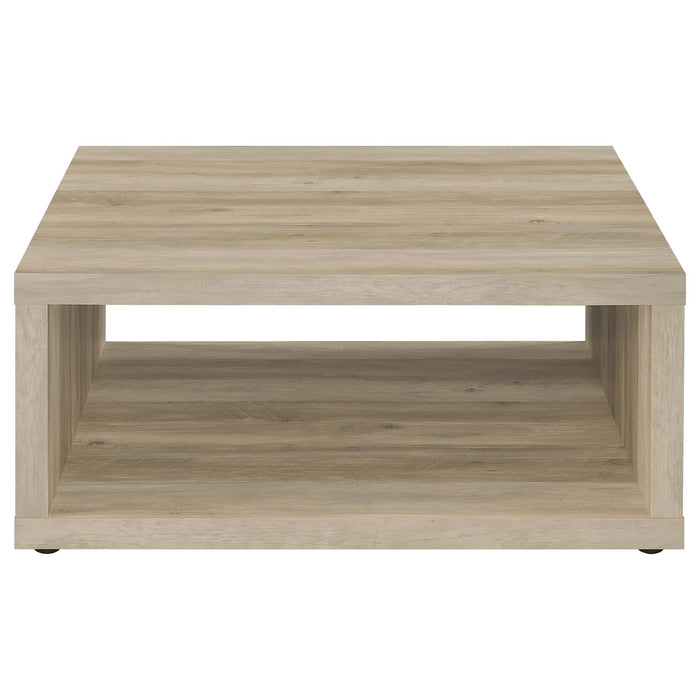 Frisco 3-piece Coffee and End Table Set Distressed Pine