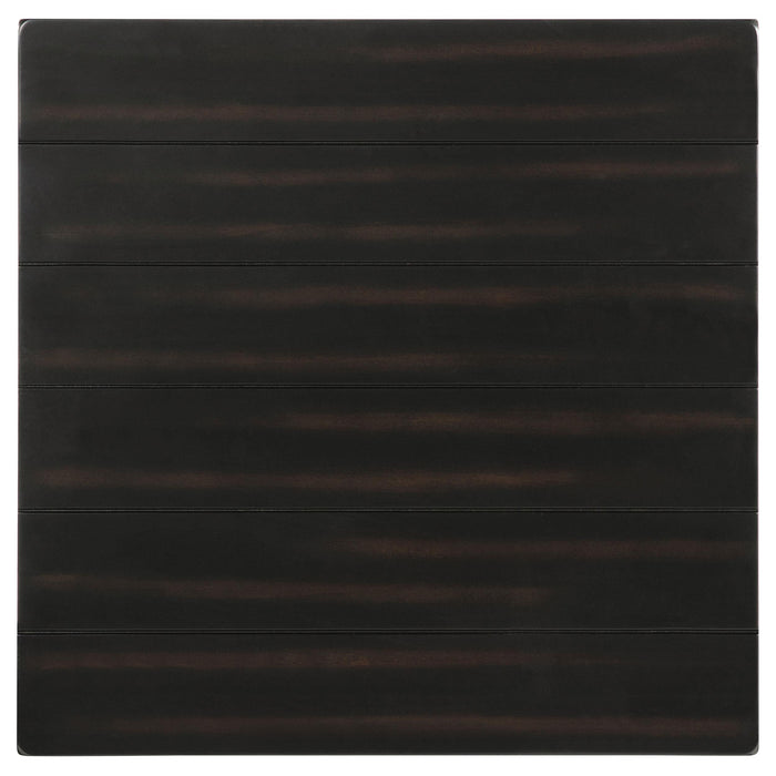 Payne 1-drawer Wood End Table with Shelf Distressed Java