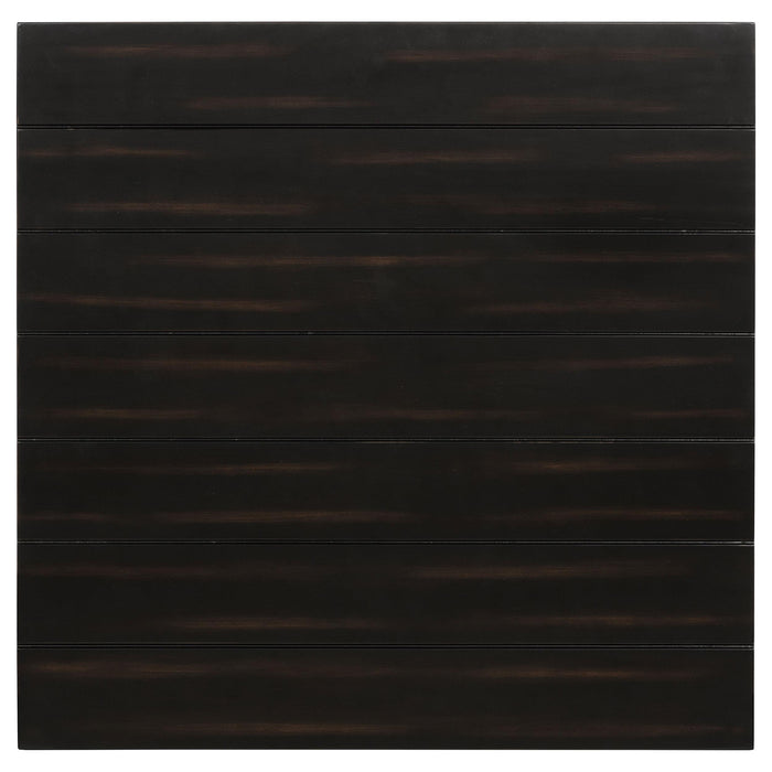 Concord 1-drawer Square End Table Distressed Java