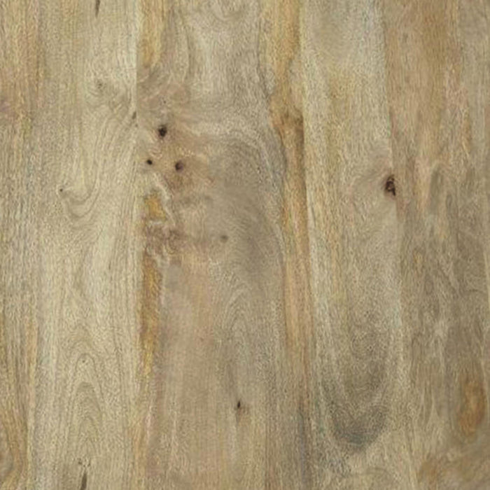 Touhy Round Solid Wood Cocktail Coffee Table Natural Mango