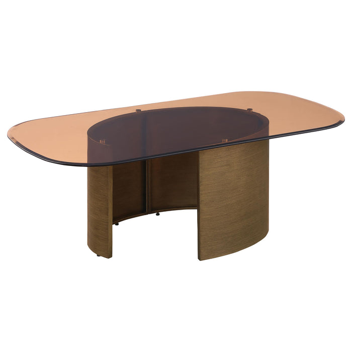 Morena 3-piece Coffee and End Table Set Brushed Bronze