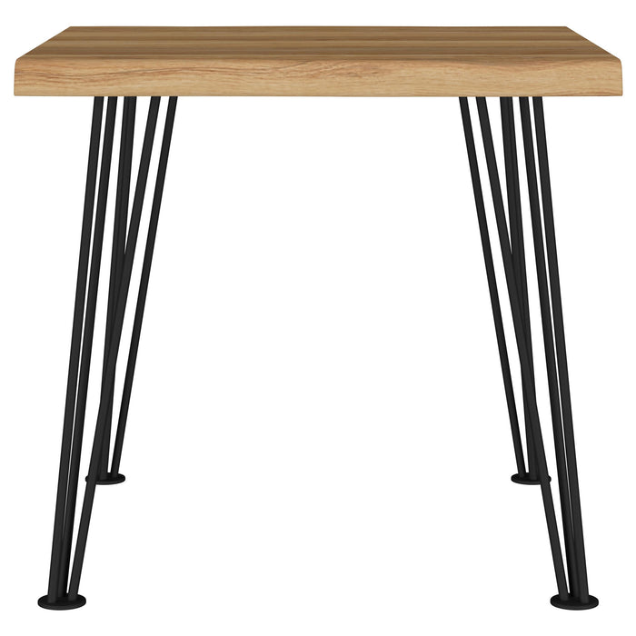 Zander 2-piece Rectangular Coffee and End Table Set Natural