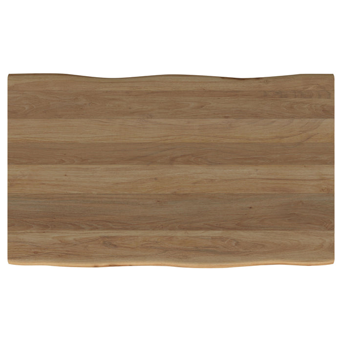 Zander 2-piece Rectangular Coffee and End Table Set Natural