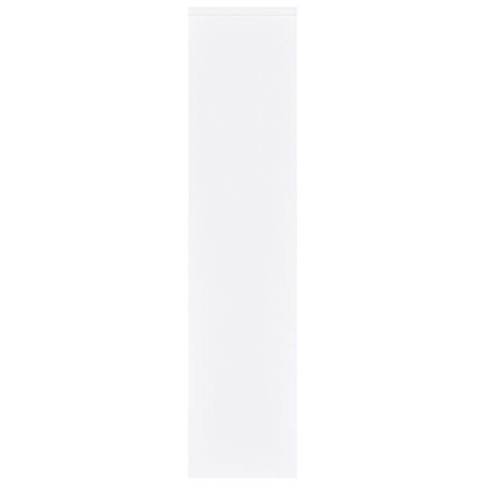 Laughlin 3-shelf Engineered Wood Media Tower White