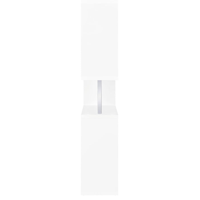 Hoover 63-inch 5-shelf Bookshelf White