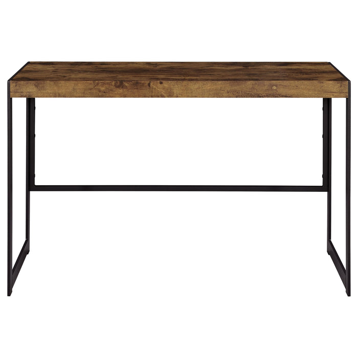 Estrella 47-inch Engineered Wood Writing Desk Rustic Nutmeg