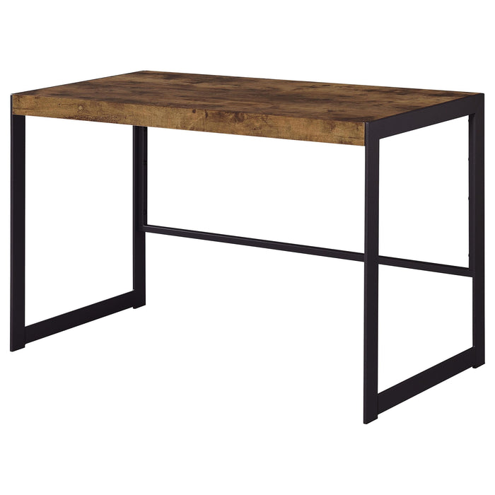 Estrella 47-inch Engineered Wood Writing Desk Rustic Nutmeg
