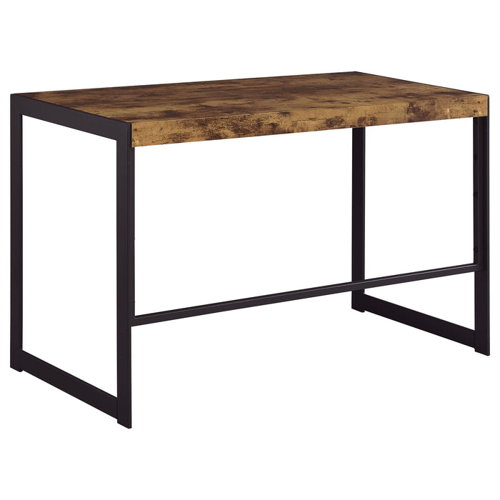 Estrella 47-inch Engineered Wood Writing Desk Rustic Nutmeg