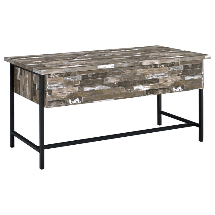 Kemper 4-drawer Writing Desk Salvaged Cabin