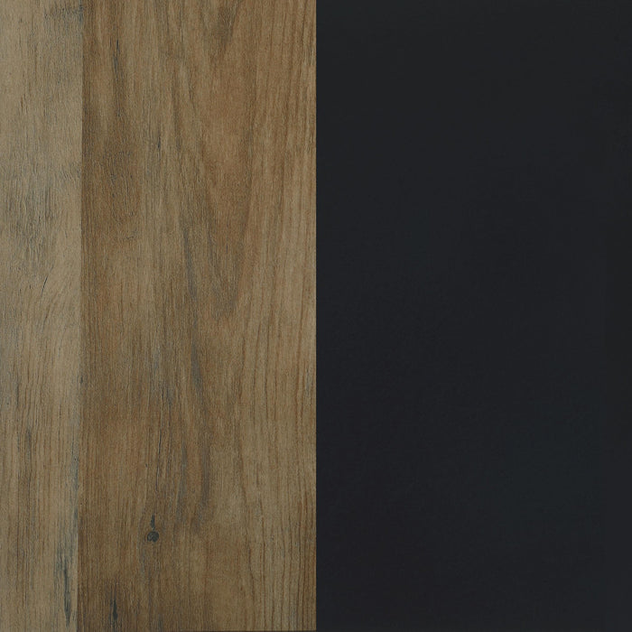 Rito 4-tier Multi-Display Shelf Rustic Brown and Black