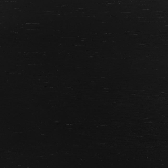 Rayo Rattan Cane Back Accent Chair with Padded Seat Black