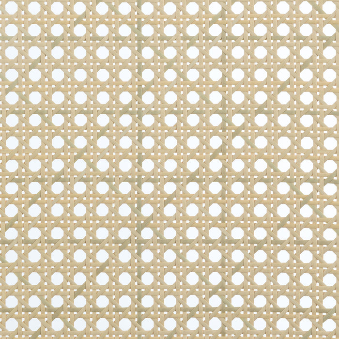 Rayo Rattan Cane Back Accent Chair with Padded Seat Camel