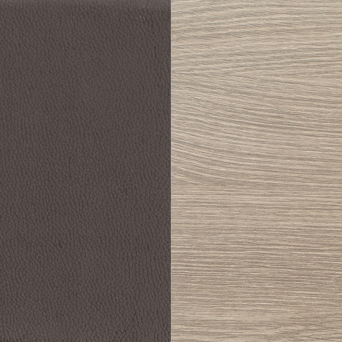 Aloma Upholstered Tufted Armless Accent Chair Brown