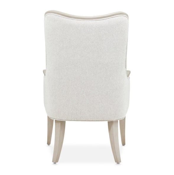 AICO Furniture St. Charles Arm Chair (Set of 2) in Dove Gray