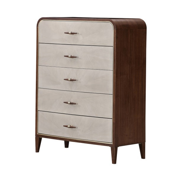 AICO Furniture Houston Chest in Walnut image