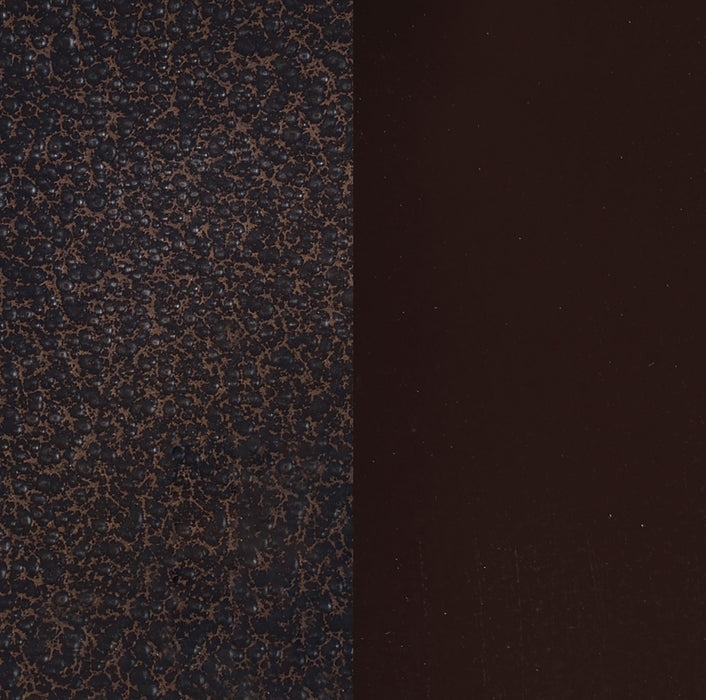 Poppy 74-inch 4-shelf Corner Bookshelf Copper and Cappuccino