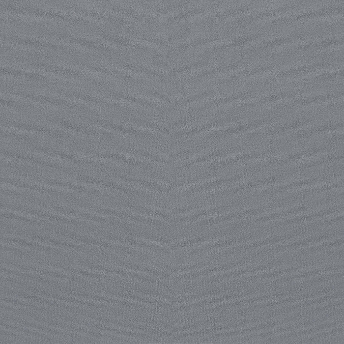 Sora Round Upholstered Ottoman Grey