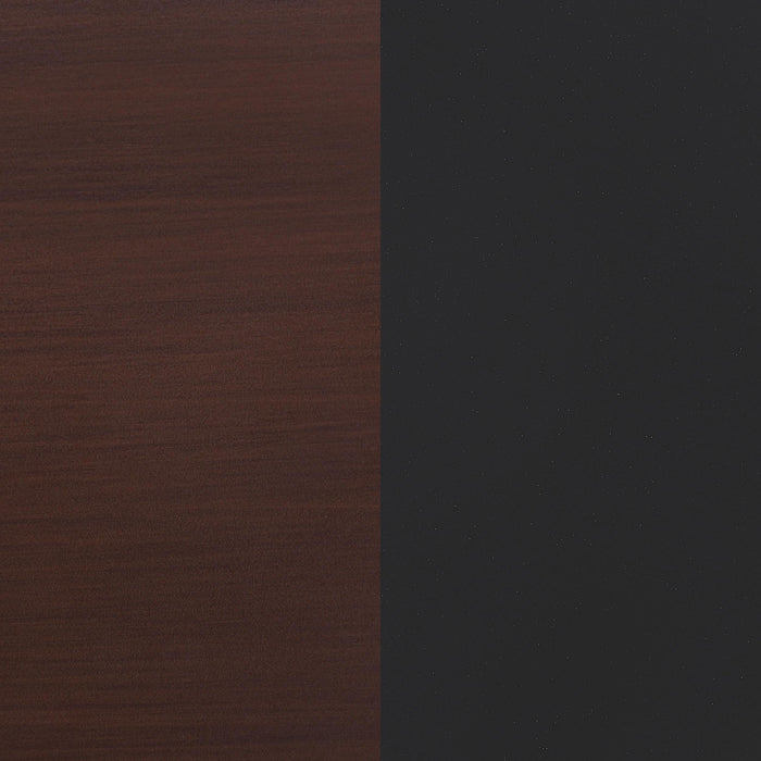 Zimmerlee 2-drawer Side Table with Shelf Rust Brown