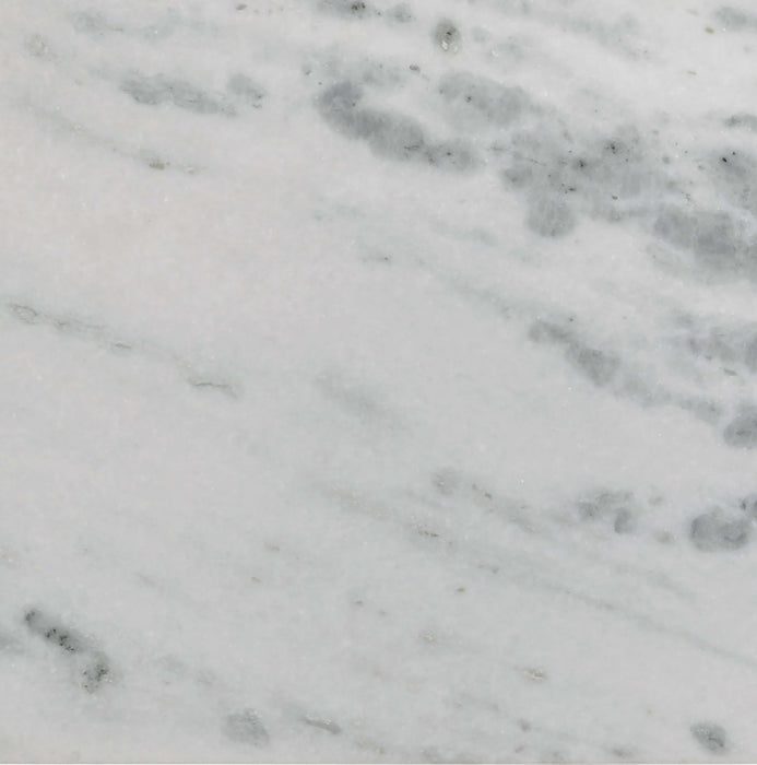 Keaton 3-door Marble Top Herringbone Accent Cabinet Natural