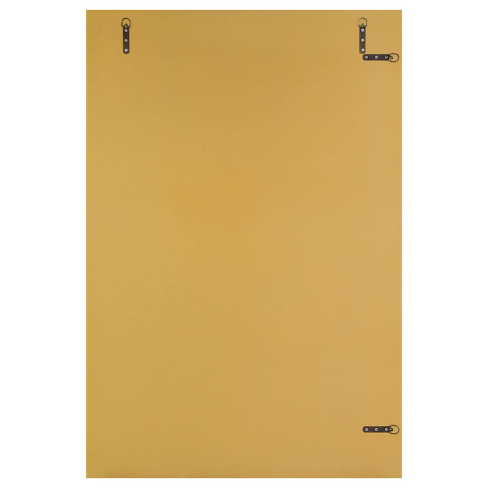 Kimberly 32 x 47 Inch Kintsugi Style Wall Mirror Gold