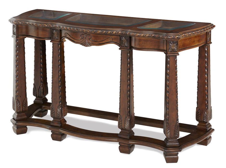 Windsor Court Sofa Table in Vintage Fruitwood