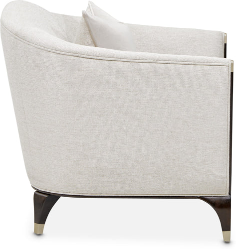 AICO Paris Chic Matching Chair Cremini in Espresso