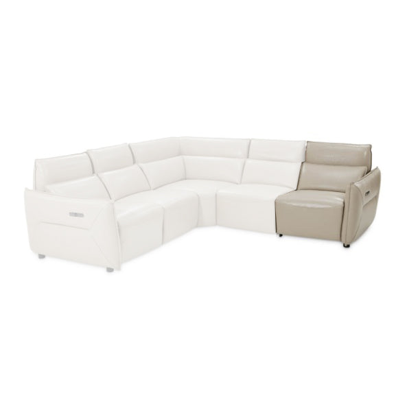 AICO Furniture Verona RAF Motion Chair in Light Gray image