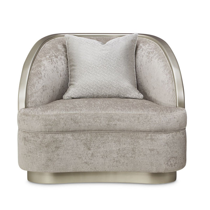 AICO Lanna Matching Chair in Storm Silver Mist