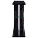 Prescott Rectangular Home Wine Table Black High Gloss