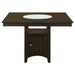 Gabriel 5-piece Square Counter Height Dining Set Cappuccino