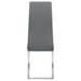 Montclair Upholstered Dining Side Chair Grey (Set of 4)