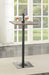 Cavalier Square 24-inch Pub Height Bistro Bar Table Dark Elm