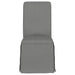 Shawna Upholstered Skirted Side Chair Light Grey (Set of 2)
