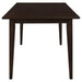 Gabriel Rectangular 59-inch Wood Dining Table Cappuccino